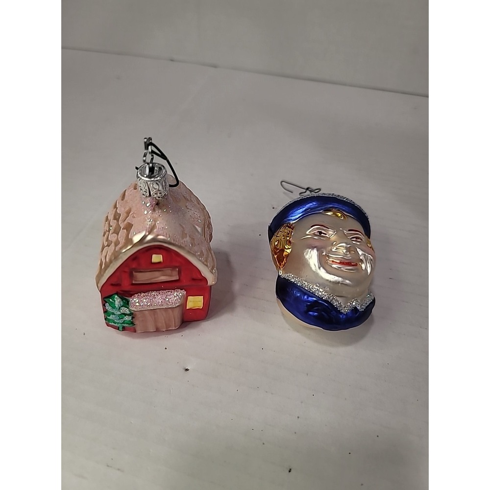 Vintage Inge - glass handmade Germany Christmas ornament